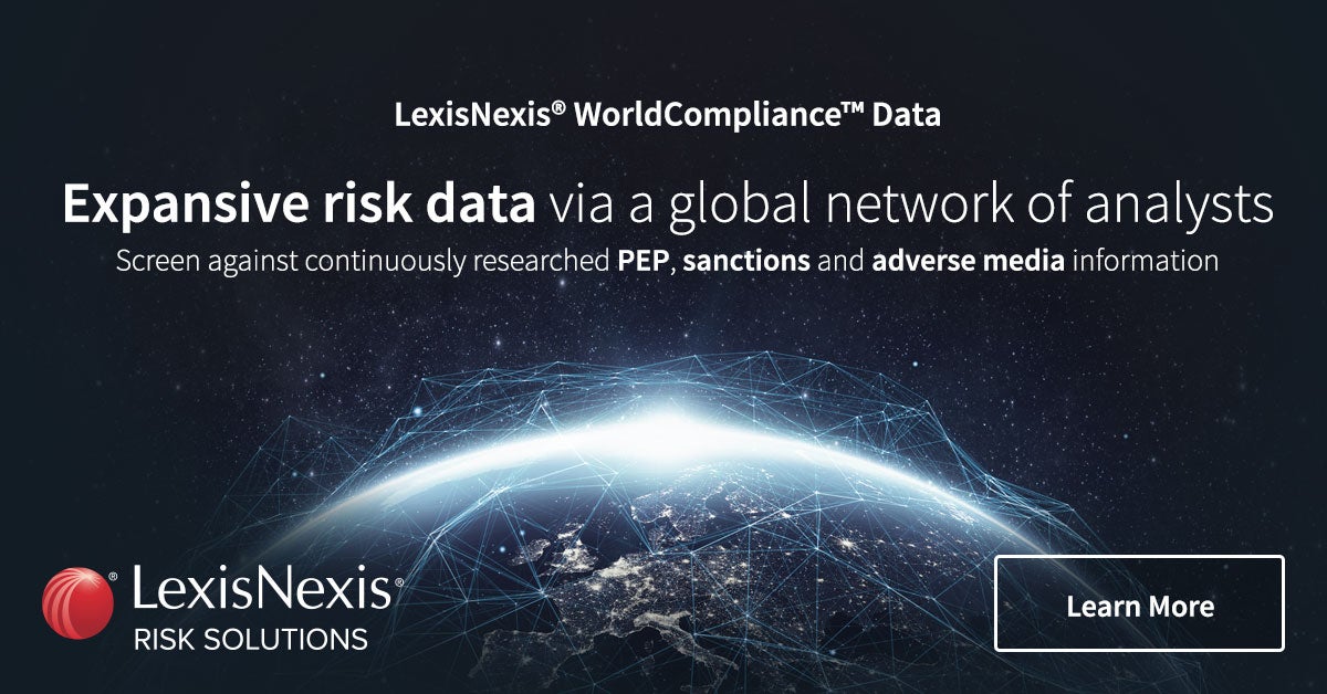 WorldCompliance™ Data – PEP List | LexisNexis Risk Solutions
