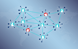 profile with unmatched design graphic