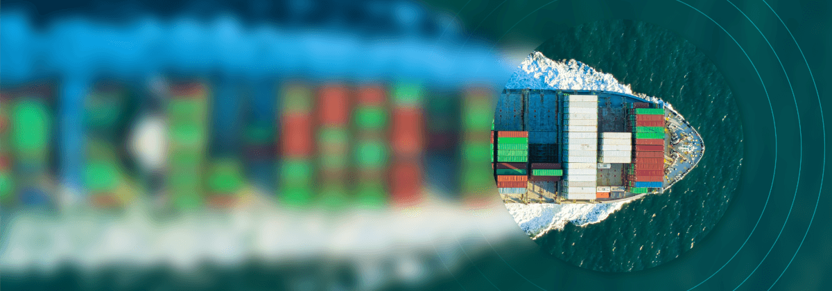 cargo ship with containers