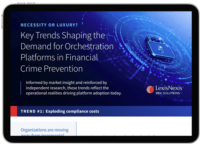Trends Driving Orchestration Platform Adoption in Financial Crime Prevention