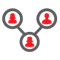 Connect customers icon