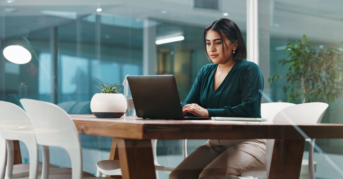 Women at laptop