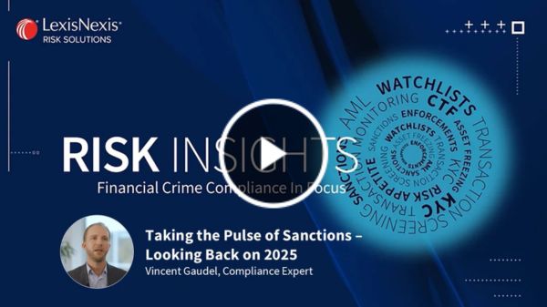 Financial Crime Compliance In Focus - The Pulse of Santions looking Back on 2025