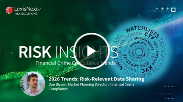 Financial Crime Compliance Trends - Relevant Data Sharing Thumbnail